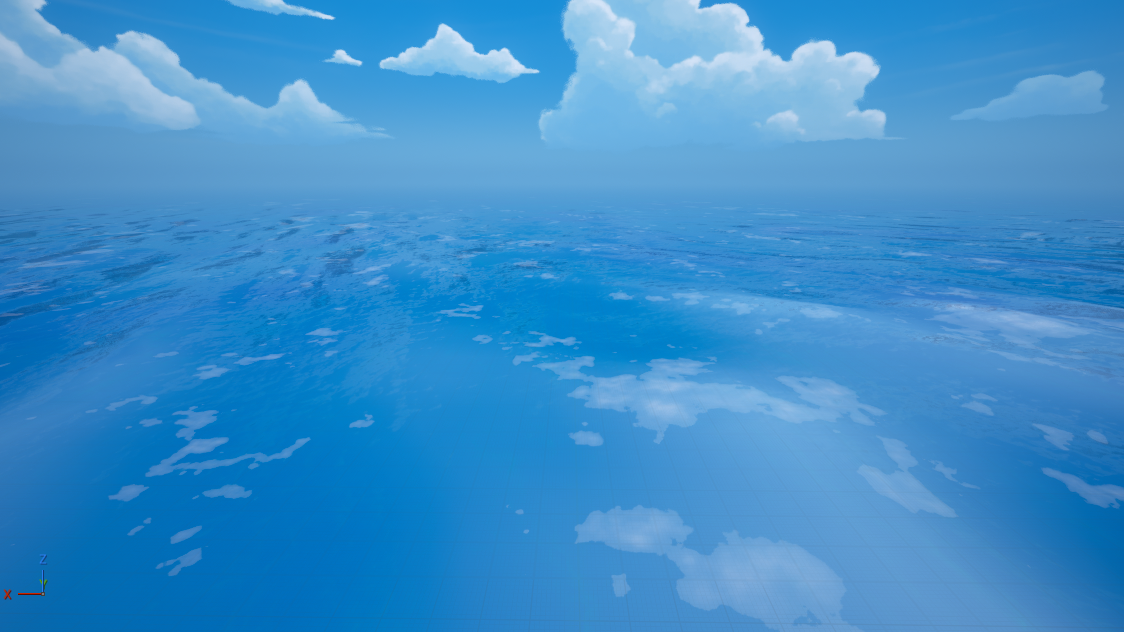 基于 UE5 Single Layer Water shading model 的风格化海洋系统